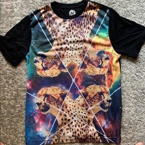 Hybrid cheetah tee